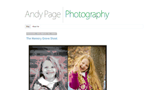 Desktop Screenshot of andypagephotography.blogspot.com