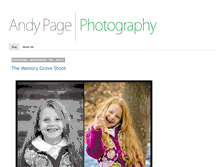 Tablet Screenshot of andypagephotography.blogspot.com