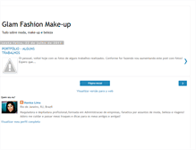 Tablet Screenshot of glamfashionmake-up.blogspot.com