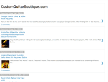 Tablet Screenshot of customguitarboutique.blogspot.com