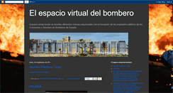 Desktop Screenshot of elespaciovirtualdelbombero.blogspot.com