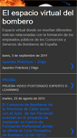 Mobile Screenshot of elespaciovirtualdelbombero.blogspot.com
