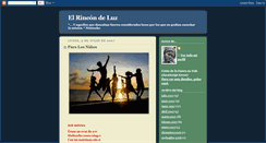 Desktop Screenshot of elrincondelaluz.blogspot.com