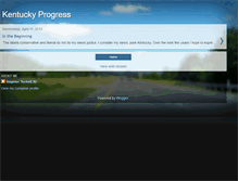 Tablet Screenshot of ky-progress.blogspot.com