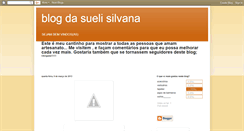 Desktop Screenshot of blogdasuelisilvana.blogspot.com