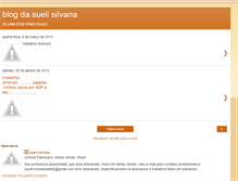 Tablet Screenshot of blogdasuelisilvana.blogspot.com