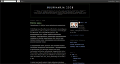 Desktop Screenshot of juuriharja2008.blogspot.com