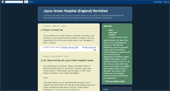Desktop Screenshot of joycegreenhospitalrevisited.blogspot.com