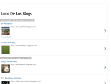 Tablet Screenshot of locodelosblogs.blogspot.com