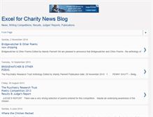 Tablet Screenshot of excelforcharity.blogspot.com