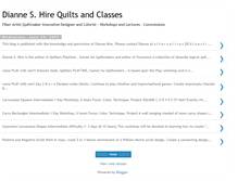 Tablet Screenshot of dhquiltsandclasses.blogspot.com