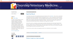 Desktop Screenshot of doorstepvet.blogspot.com