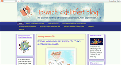 Desktop Screenshot of ipswichkidslitfest.blogspot.com