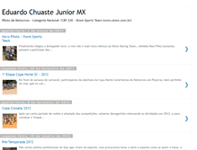 Tablet Screenshot of chuastejuniormx.blogspot.com