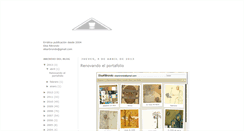 Desktop Screenshot of letraerrante.blogspot.com
