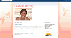 Desktop Screenshot of felicitasrayray.blogspot.com