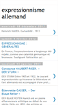 Mobile Screenshot of expressionnismeallemand.blogspot.com