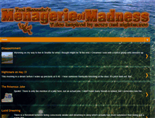 Tablet Screenshot of menagerieofmadness.blogspot.com