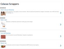 Tablet Screenshot of colacaoscrappers.blogspot.com
