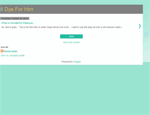Tablet Screenshot of idyeforhim.blogspot.com