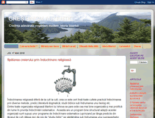 Tablet Screenshot of crestinism-autentic.blogspot.com