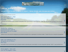 Tablet Screenshot of locosporeliphone.blogspot.com