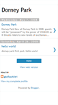 Mobile Screenshot of dorney-park.blogspot.com