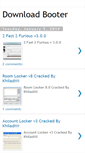 Mobile Screenshot of download-booter.blogspot.com