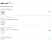 Tablet Screenshot of download-booter.blogspot.com