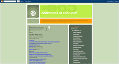 Desktop Screenshot of collectionsofstuff.blogspot.com