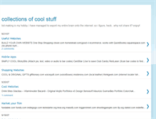 Tablet Screenshot of collectionsofstuff.blogspot.com