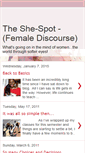 Mobile Screenshot of female-discourse.blogspot.com