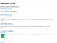 Tablet Screenshot of cursosblended.blogspot.com