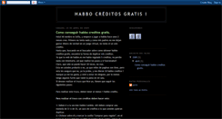 Desktop Screenshot of habbo-creditosgratis-sulake.blogspot.com