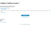 Tablet Screenshot of habbo-creditosgratis-sulake.blogspot.com