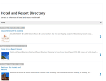 Tablet Screenshot of hotelandresortdirectory.blogspot.com