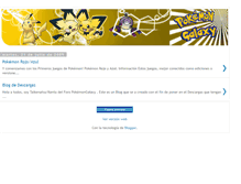 Tablet Screenshot of descargapokemon.blogspot.com
