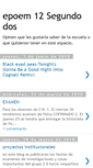 Mobile Screenshot of epoem12segundodos.blogspot.com