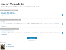 Tablet Screenshot of epoem12segundodos.blogspot.com