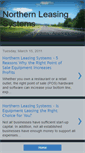 Mobile Screenshot of northern-leasing-systems.blogspot.com