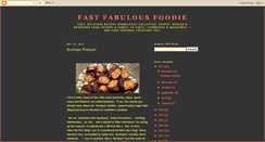 Desktop Screenshot of fabulousfoodie.blogspot.com