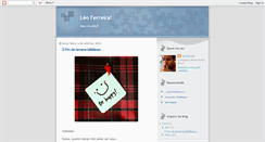 Desktop Screenshot of leoferreira1.blogspot.com
