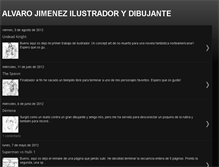 Tablet Screenshot of alvarojhilustrador.blogspot.com