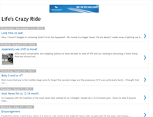 Tablet Screenshot of lifes-crazy-ride.blogspot.com