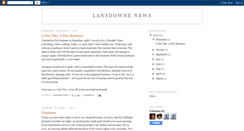 Desktop Screenshot of lansdownenews.blogspot.com