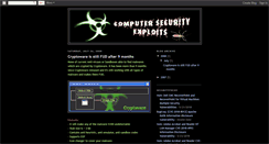 Desktop Screenshot of csexploits.blogspot.com