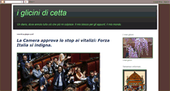 Desktop Screenshot of iglicinidicetta.blogspot.com