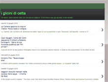 Tablet Screenshot of iglicinidicetta.blogspot.com