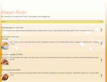 Tablet Screenshot of bloggersrecipe.blogspot.com
