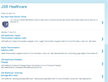 Tablet Screenshot of jsbhealthcare.blogspot.com